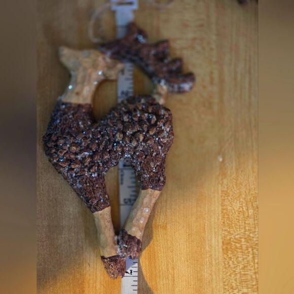 NWT Large Christmas Deer Ornaments (CHR3) - Picture 6 of 8